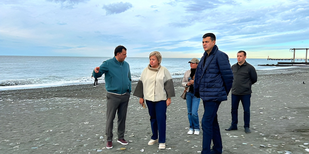 В Адлере началось благоустройство набережной sochi.ru