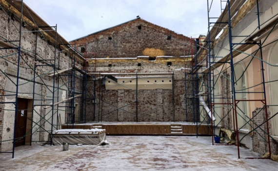 В Томском кадетском корпусе ведется капремонт по нацпроекту