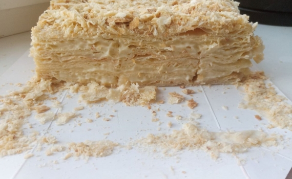 Не размокает, а хрустит: настоящий Наполеон по классическому рецепту — получится у всех Не размокает, а хрустит: настоящий Наполеон по классическому рецепту — получится у всех